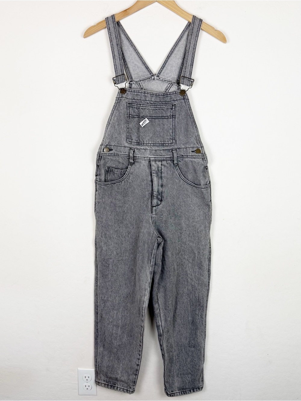 Guess vintage overalls grey denim